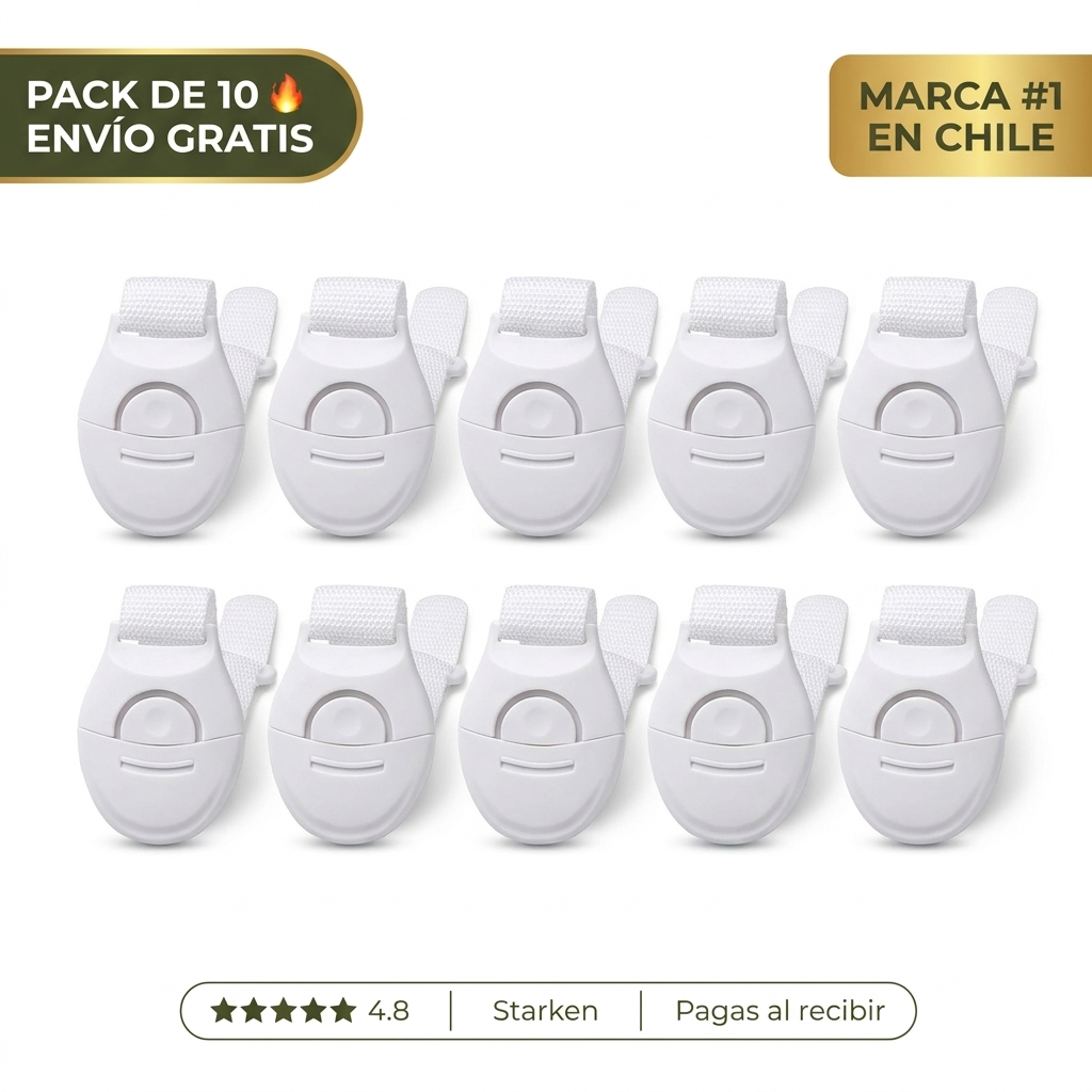 Cerraduras De Seguridad Para Niños – Pack De 10