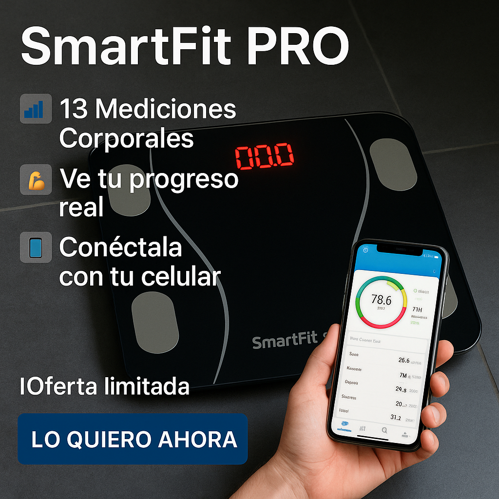 SmartFit PRO mide tus avances en tiempo real
