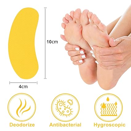 Parches para el mal olor de los pies (10 parches en total)