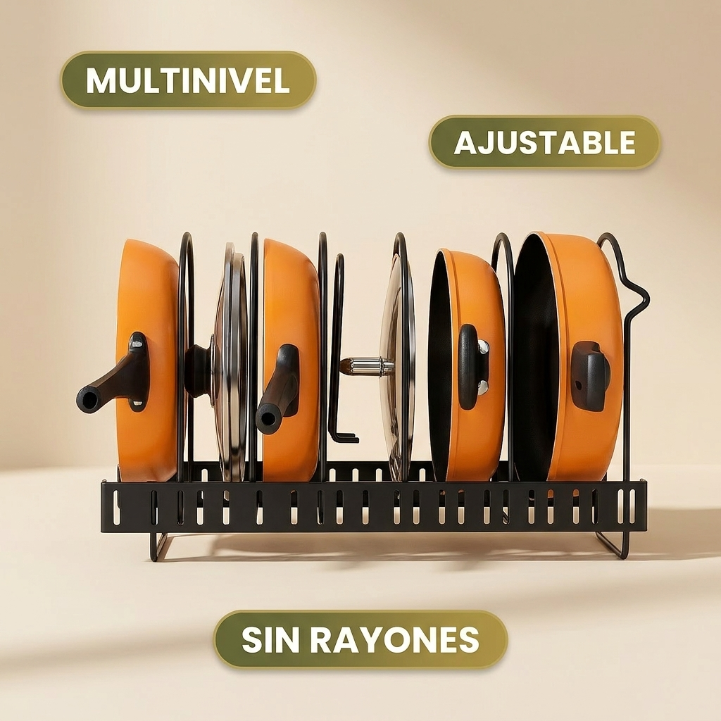 Organizador Multinivel Para Ollas – Cocina Ordenada