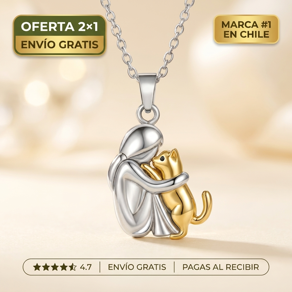 Collar Amor Eterno Mamá & Gato