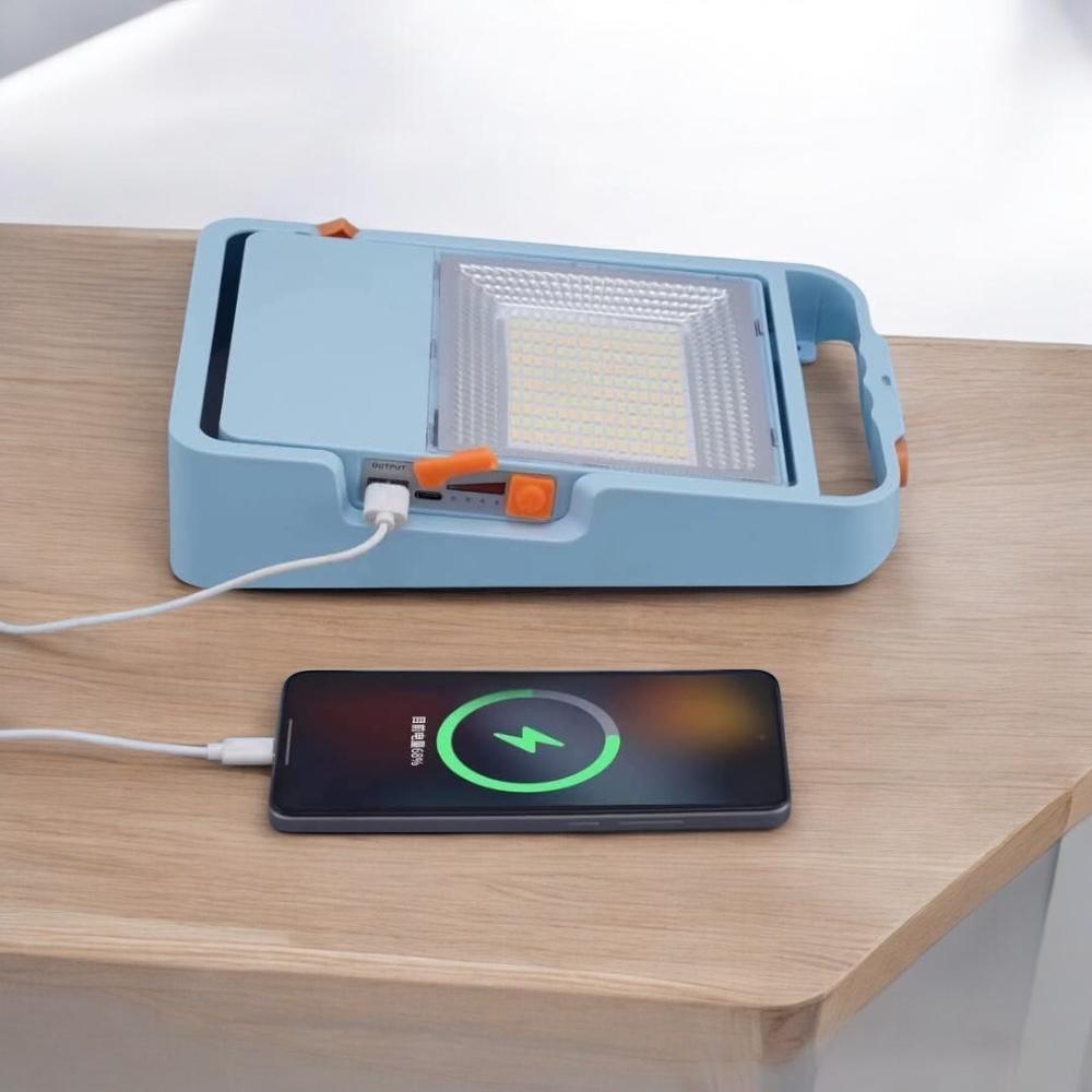 Kit Solar Multifuncional (Panel Solar + Cargador Celular + Iluminación)