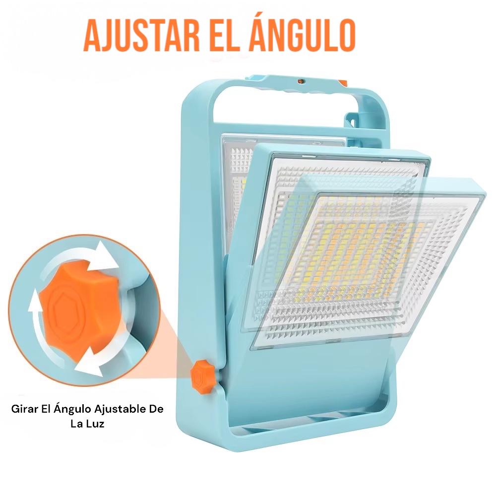 Kit Solar Multifuncional (Panel Solar + Cargador Celular + Iluminación)