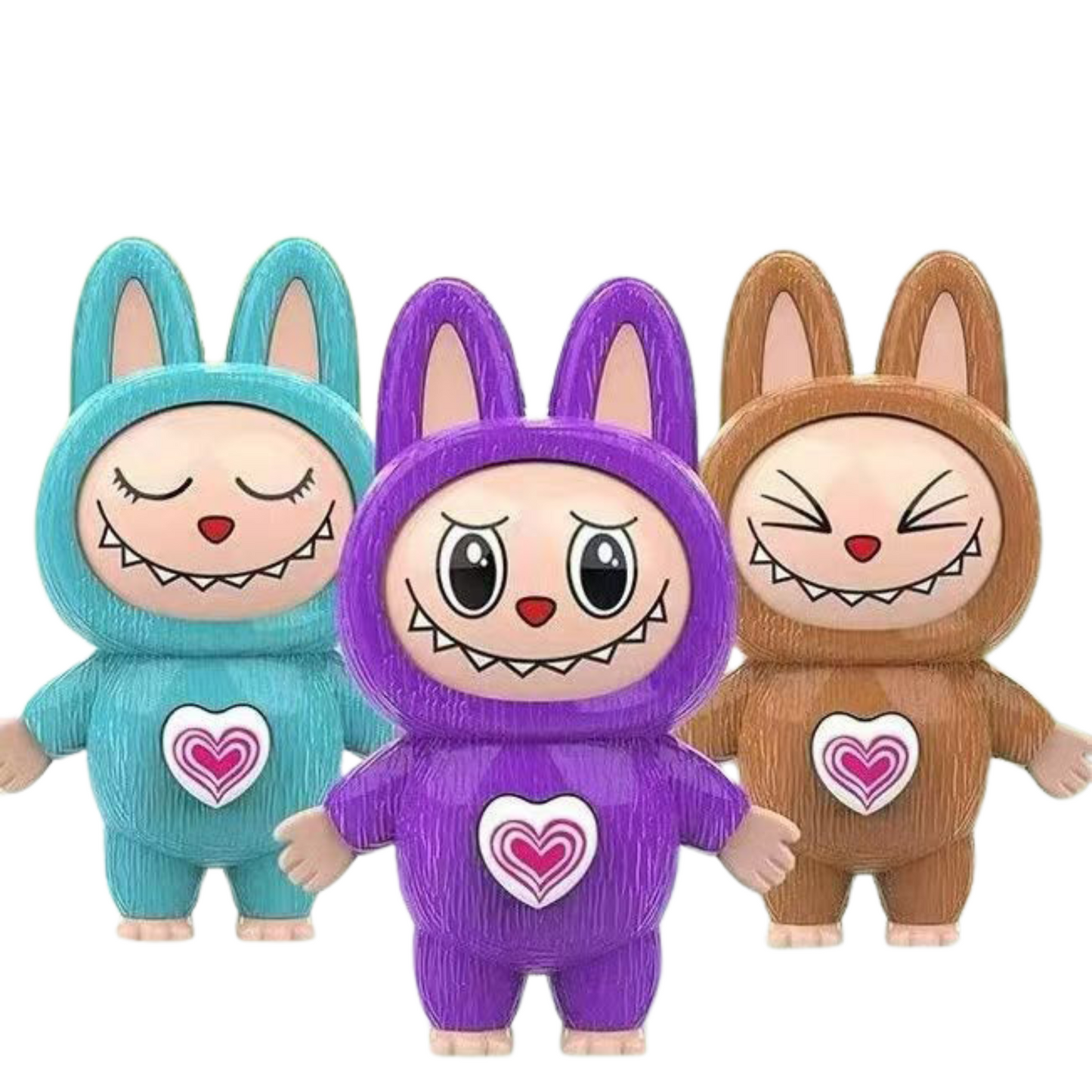 3X1 Llaveros Labubu cambia caras (LLEVA 3 PAGA 1)