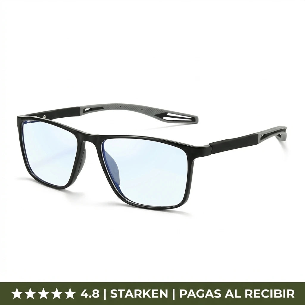 Lentes Multifocales Negros - Un Solo Marco para Leer, Sol y Pantalla