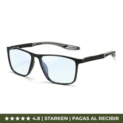 Lentes Multifocales Negros - Un Solo Marco para Leer, Sol y Pantalla