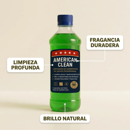 American Clean | El Limpiador que SÍ Elimina la Suciedad Difícil