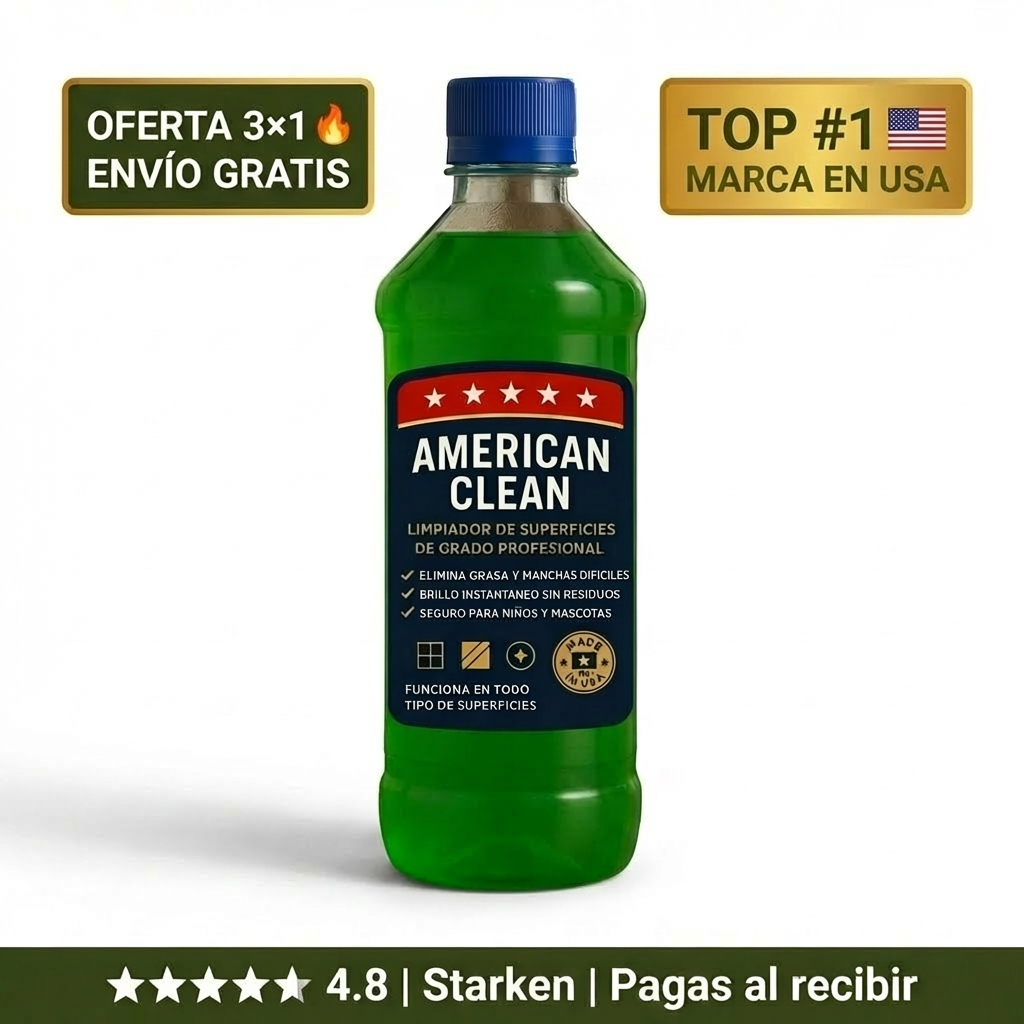 American Clean | El Limpiador que SÍ Elimina la Suciedad Difícil