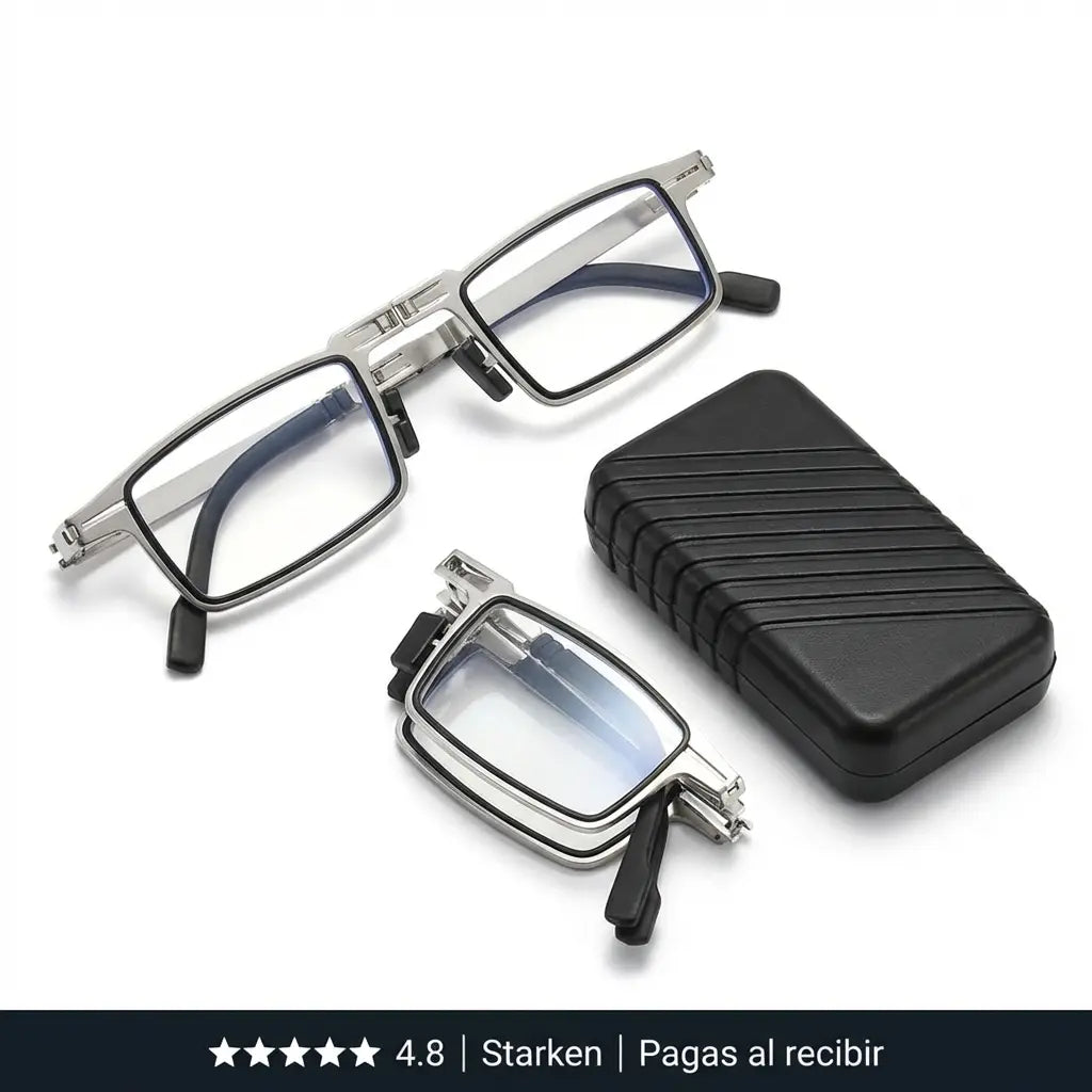 Lentes Plegables de Lectura con Filtro Luz Azul - Siempre en tu Bolsillo