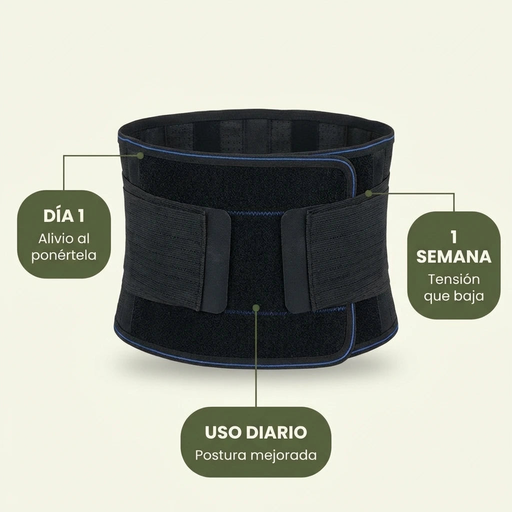 Faja Lumbar Térmica – Alivia el Dolor de Espalda