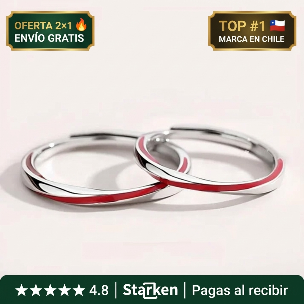 Anillo de Hilo Rojo Ajustable | Protección y Buena Suerte