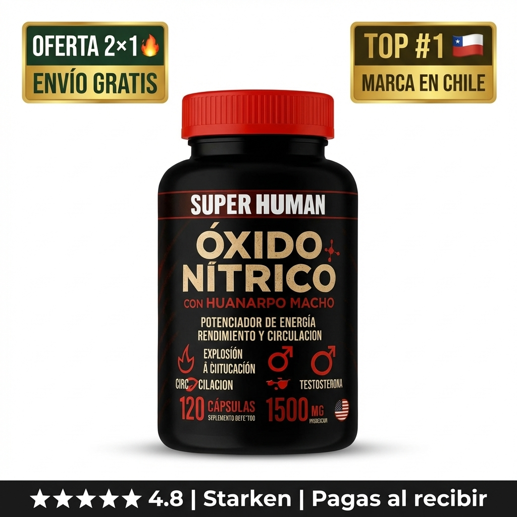 Óxido Nítrico | Más Energía y Rendimiento Masculino