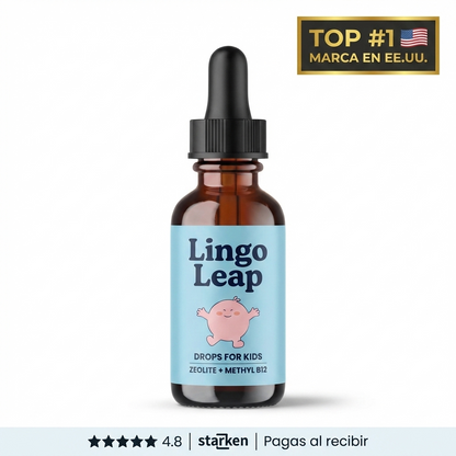 Lingo Leap Gotas Niños | Apoya el Desarrollo del Habla