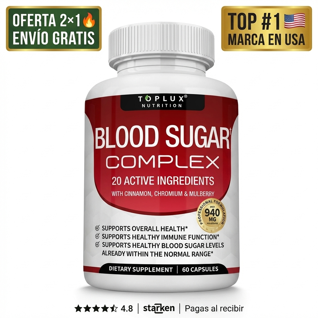 Blood Sugar Complex | Equilibrio Natural Para Tu Bienestar