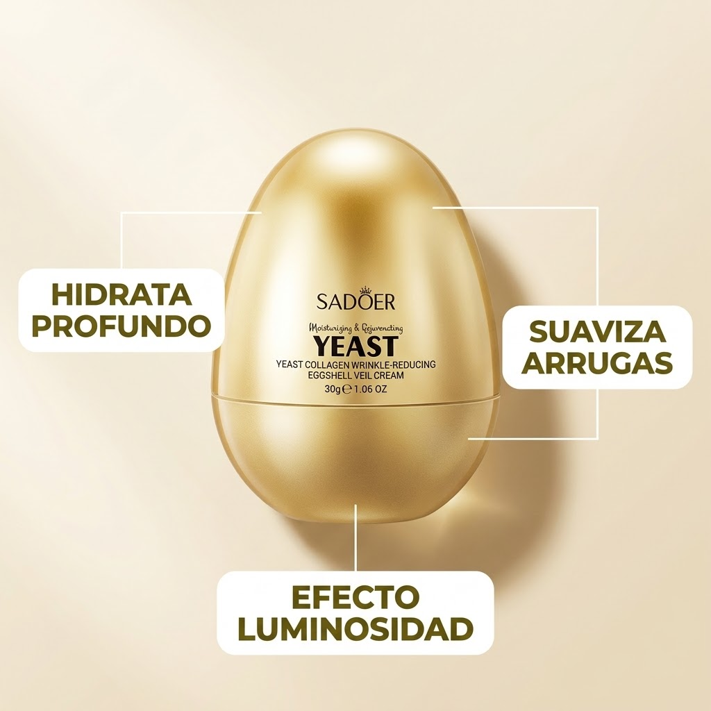 Crema Antiarrugas Sadoer – Ácido Hialurónico para Piel Madura