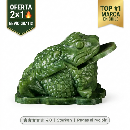Rana de Jade Imperial – Amuleto de Abundancia y Prosperidad