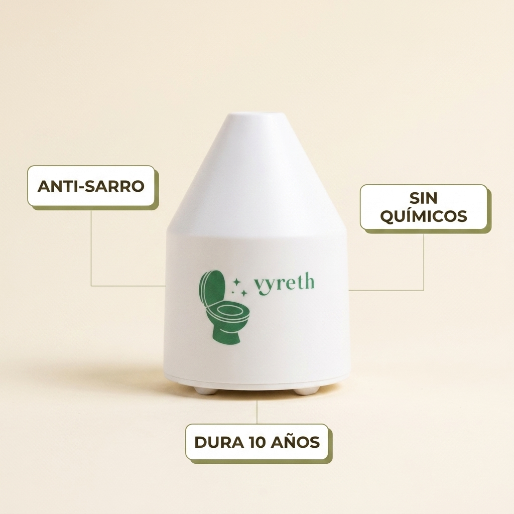 Limpia WC PRO – Tecnología Magnética Anti-Sarro