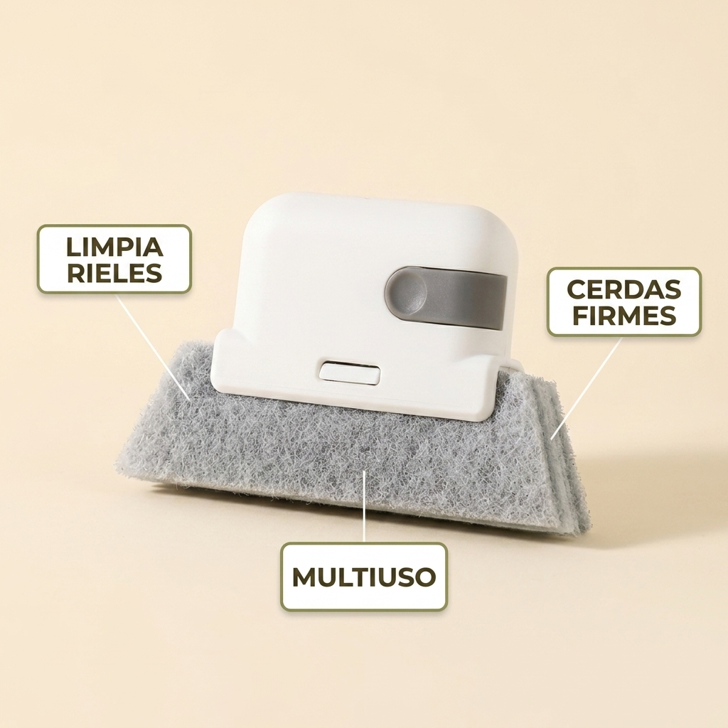 LimpiaRiel PRO – El Cepillo Que Llega Donde Nada Más Entra