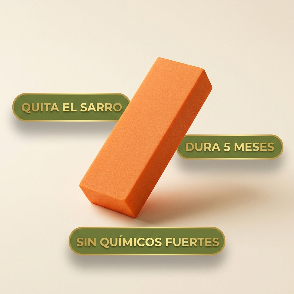 Barra Limpiadora Antisarro – Baño Libre De Cal