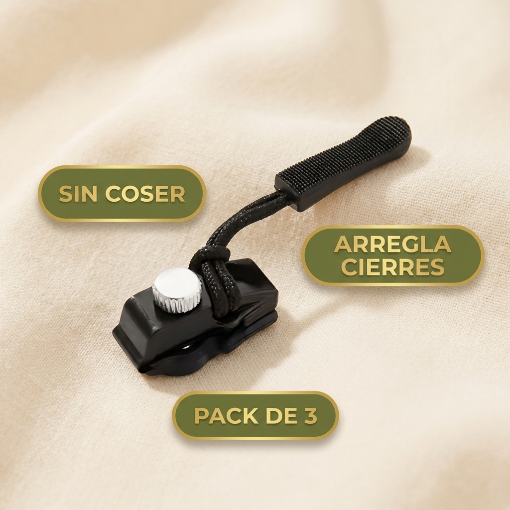 Kit Reparador De Cierres – Arregla Sin Coser