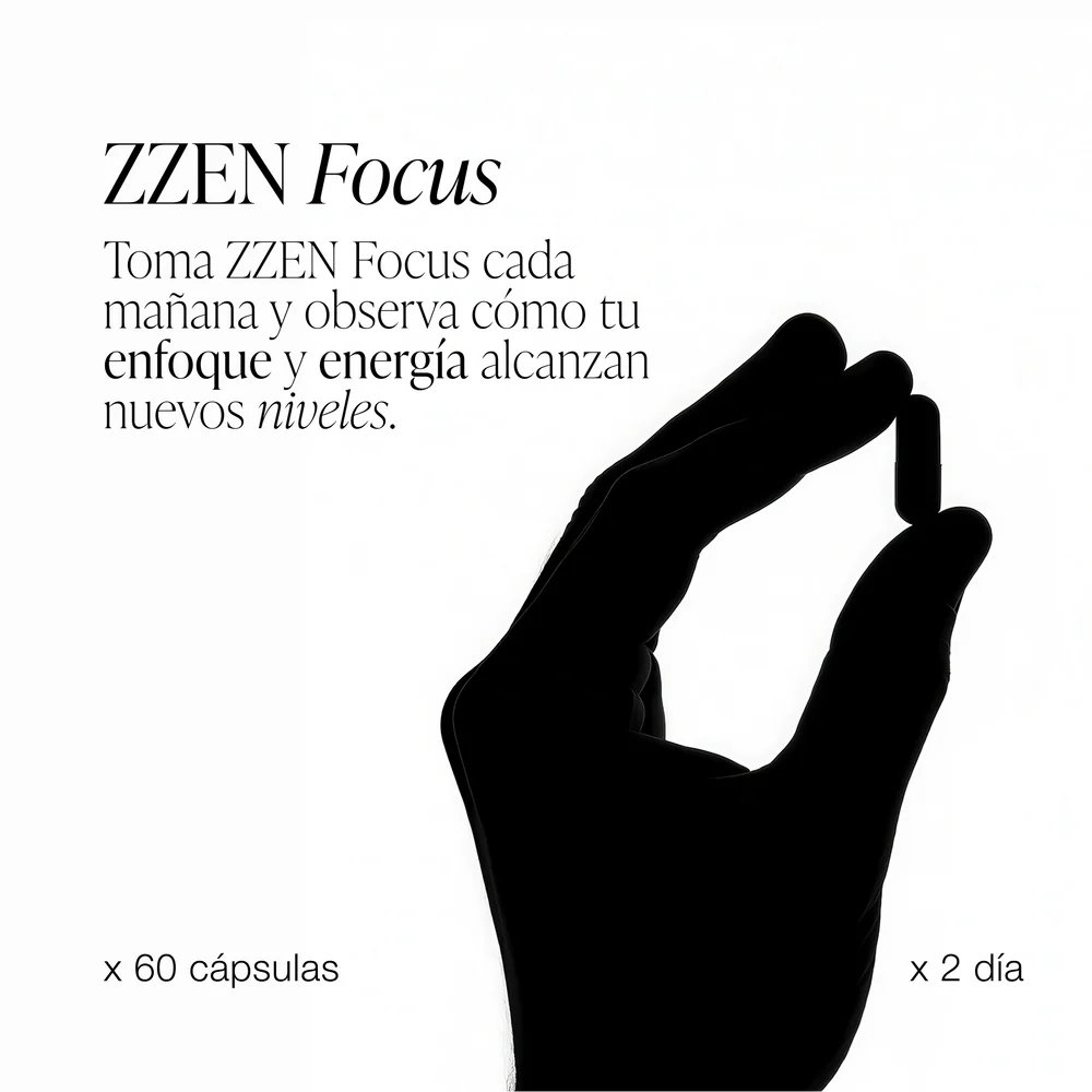 ZZEN Focus | Nootrópico Natural 60 caps. (2x1)