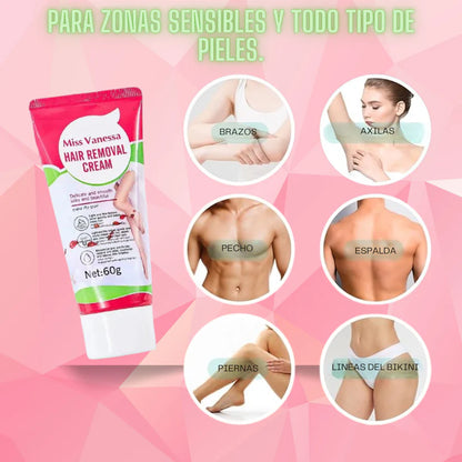 Crema Depilatoria todo tipo pieles