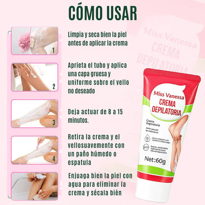 Crema Depilatoria todo tipo pieles
