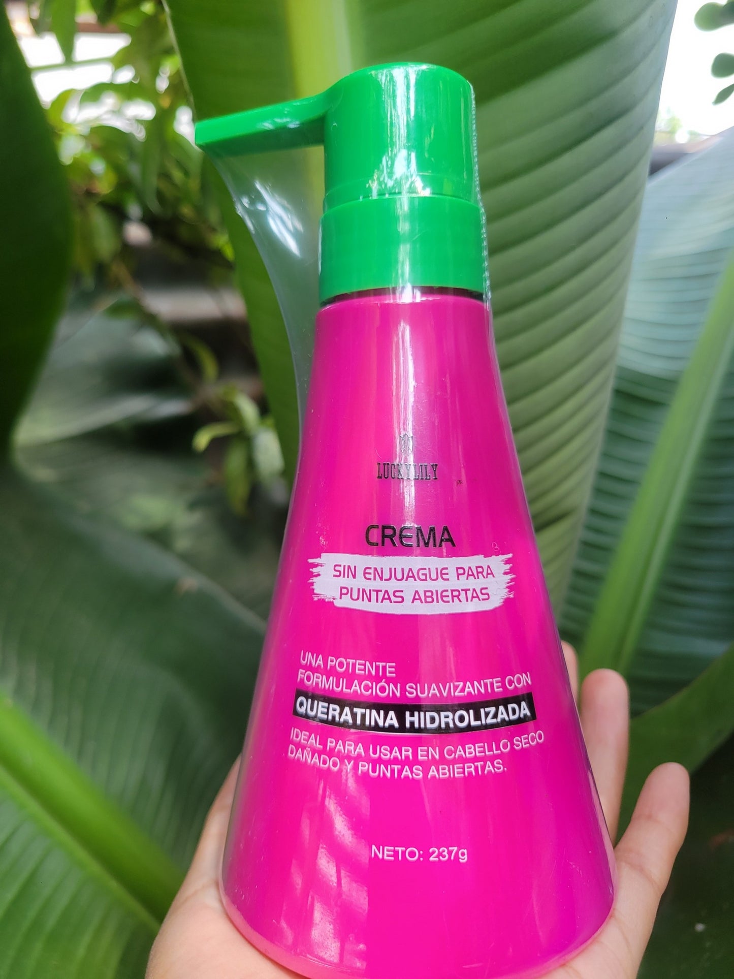 LuckyLili | Crema Sin Enjuague Para Puntas Abiertas