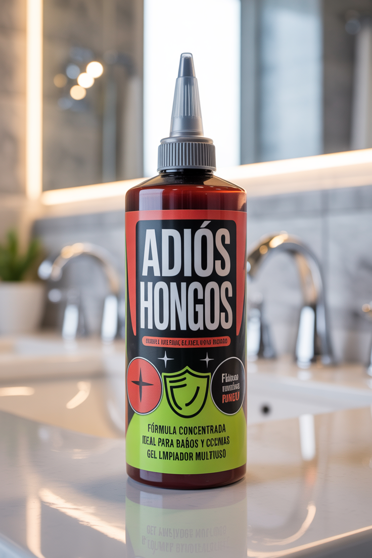 Adiós Hongos Gel | Dile adiós al moho en minutos