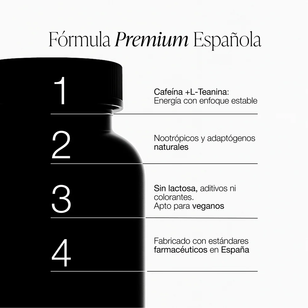 ZZEN Focus | Nootrópico Natural 60 caps. (2x1)