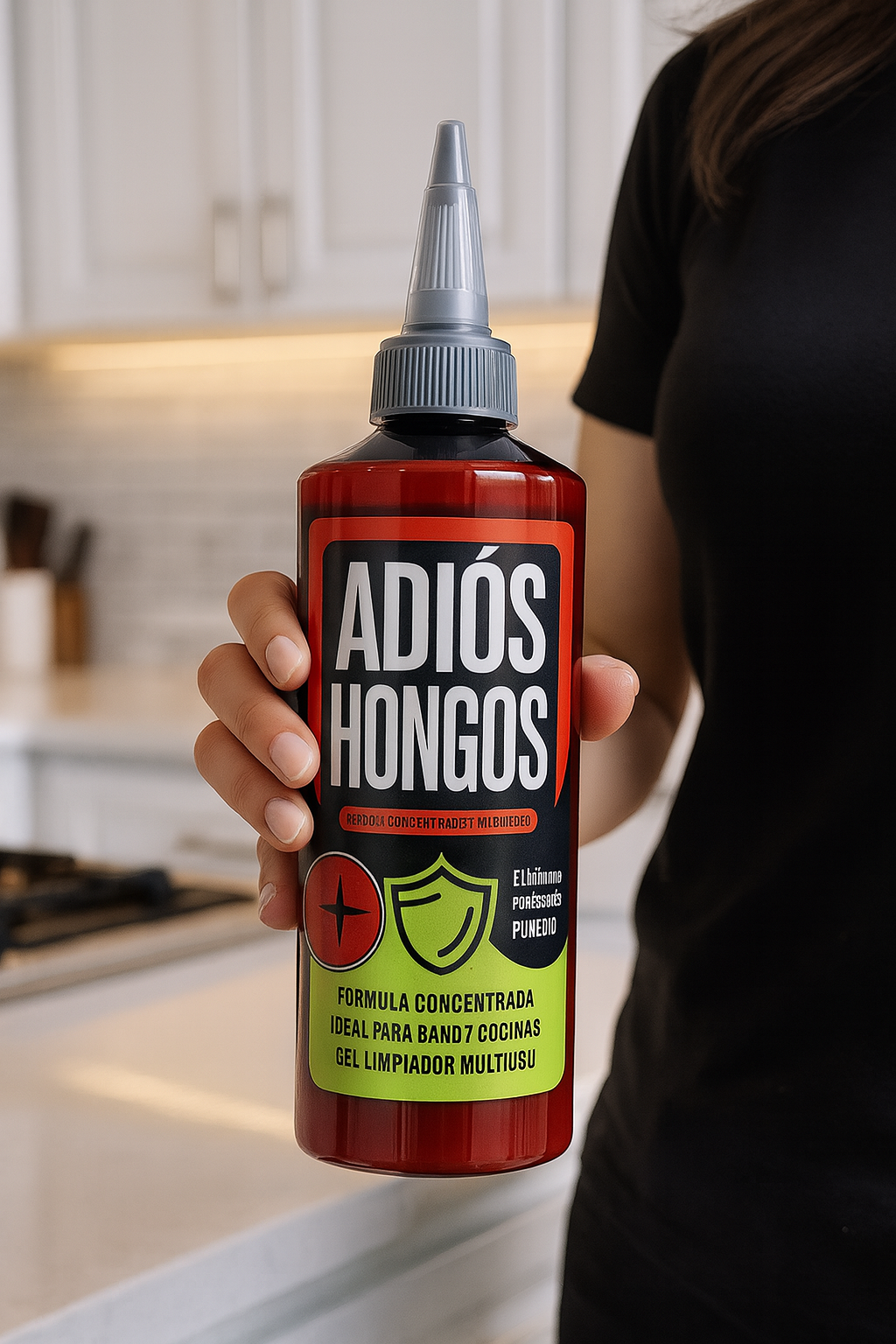 Adiós Hongos Gel | Dile adiós al moho en minutos