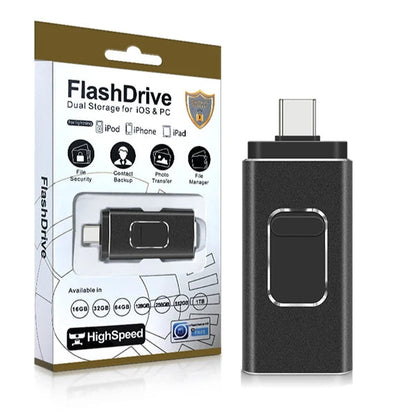 Pendrive para Celular 128 GB 4 en 1