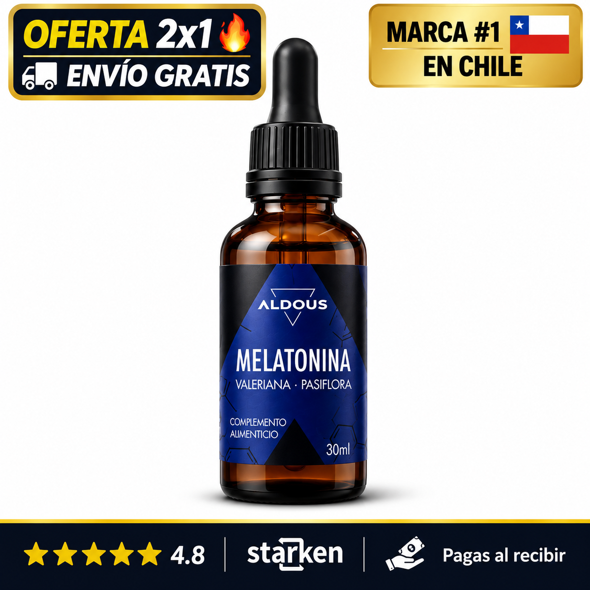 Melatonina en Gotas – Tu Rutina Antes de Dormir