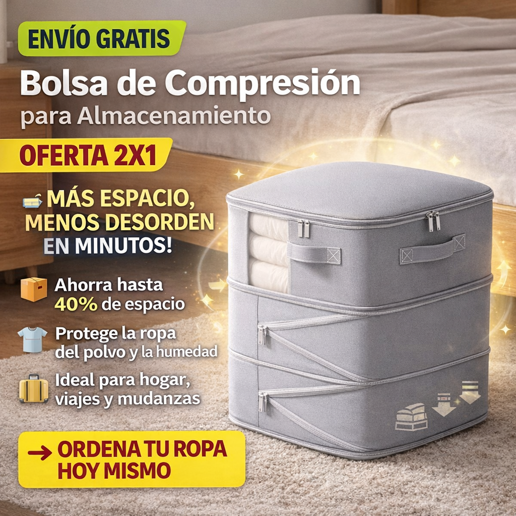 Bolsas de Compresión Para Almacenamiento | OFERTA 2x1