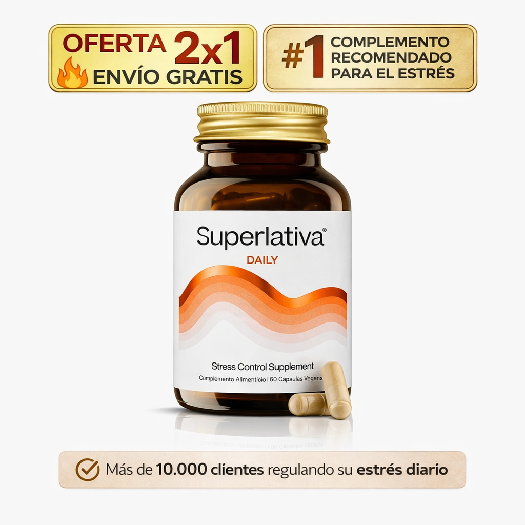 Superlativa Daily | Suplemento Nº 1 Anti-Estrés