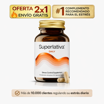 Superlativa Daily | Suplemento Nº 1 Anti-Estrés