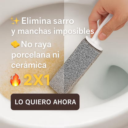 Piedra Pómez 2x1 – Elimina Sarro y Manchas Difíciles