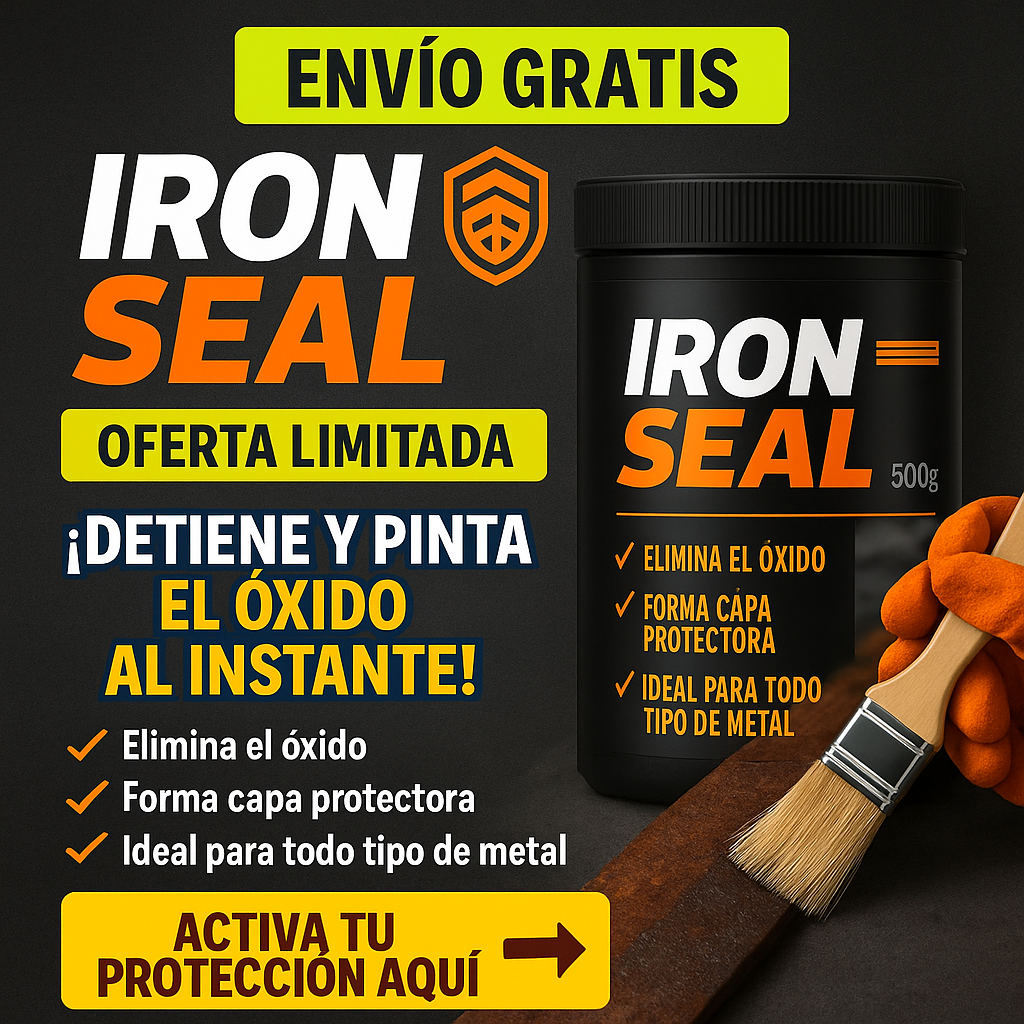 IRON SEAL ¡elimina el oxido!!🪣🔥