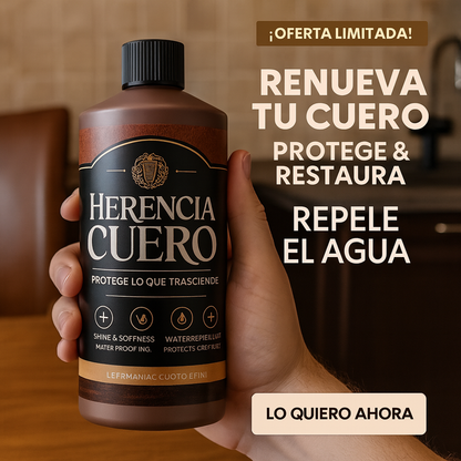 Herencia Cuero – Restaurador Italiano Premium de Cuero