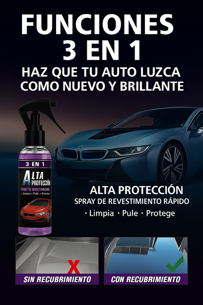 RECUBRIMIENTO CERAMICO VEHICULO 3 EN 1