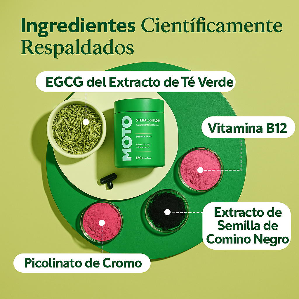 MOTO Metabolismo Mujer | 60 cápsulas