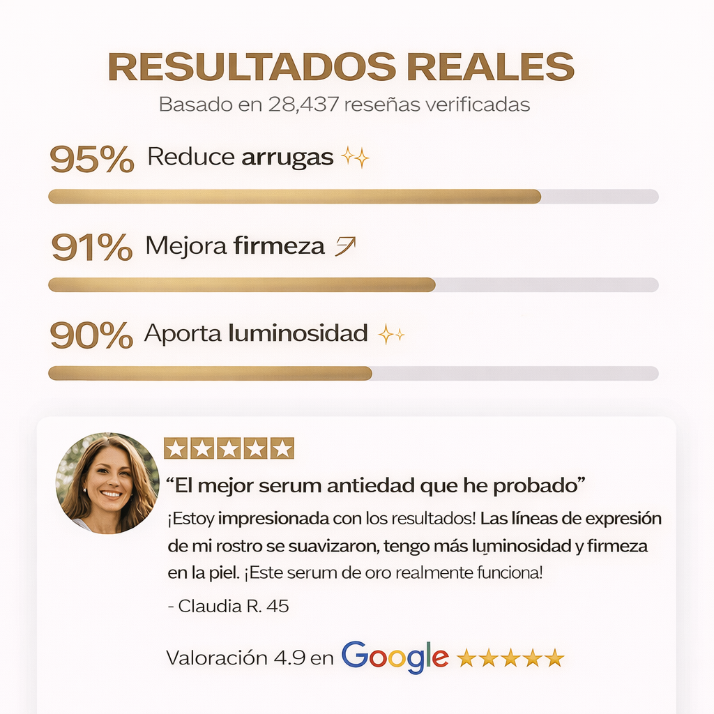 Serum Élixir Dorado 24K con Baba de Caracol