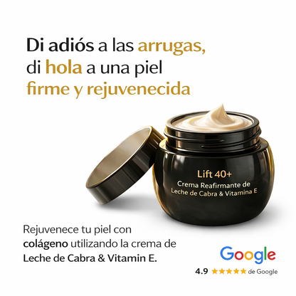 Crema Leche de Cabra + Vitamina E – Hidrata y Reafirma tu Piel