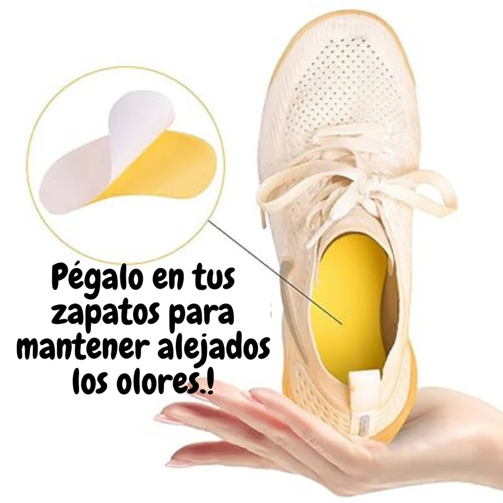 Parches para el mal olor de los pies (10 parches en total)