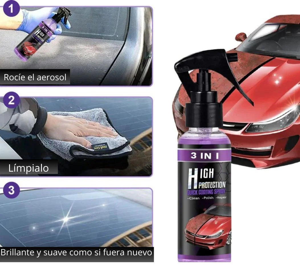 RECUBRIMIENTO CERAMICO VEHICULO 3 EN 1