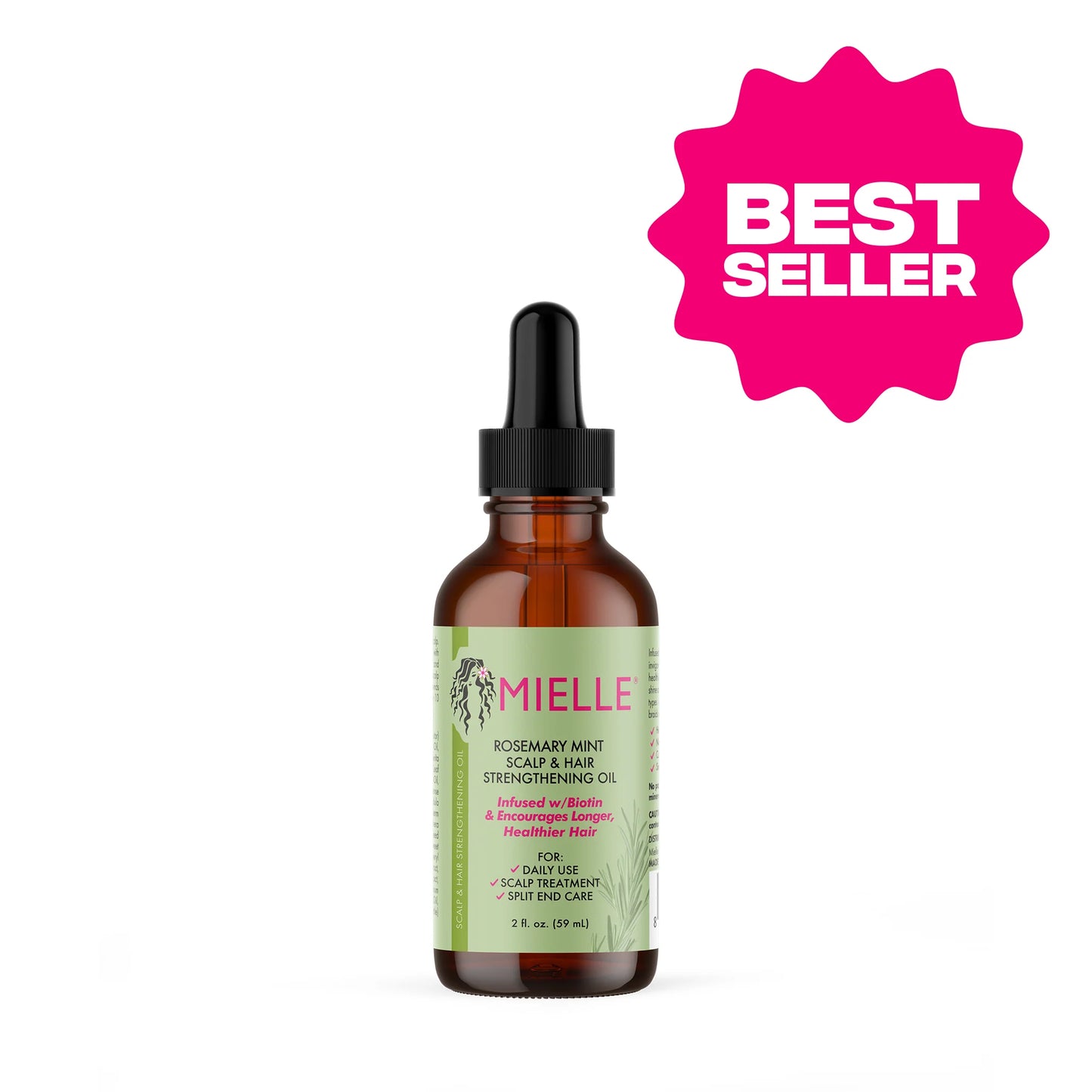 Mielle | Aceite Fortalecedor para Cabello — Original e Importado de EE.UU.