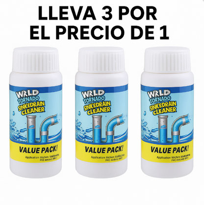 3X1 Polvo Destapa Cañerias Profesional