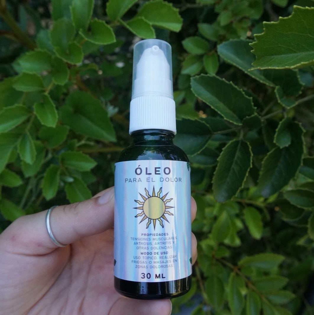 Aceite Natural para Dolores – Alivio con Plantas Medicinales