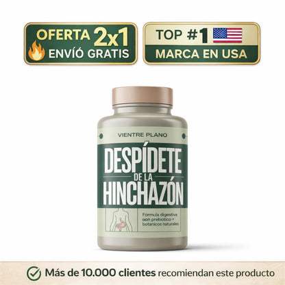 Vientre Plano | Despídete de la Hinchazón Abdominal