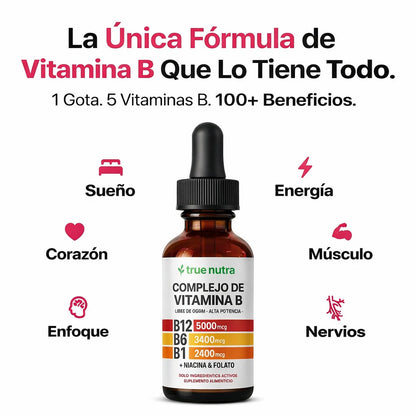 Complejo de vitamina B – Energía, Claridad y Bienestar Diario